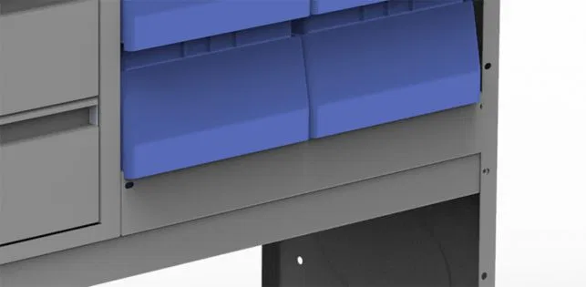 48180 – HOLMAN Van Storage System Shelf Retainer Lip, For 20 Inch Shelf Model Mount At Floor Level G - view 3